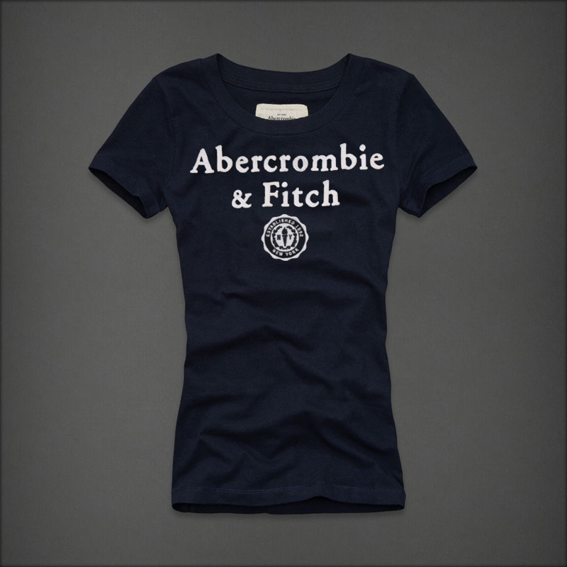 Abercrombie Fitch Mujeres De Cuello Redondo Corto Remera AF8268 Abercrombie Fitch Mujeres De Cuello Redondo Corto Remera AF8268